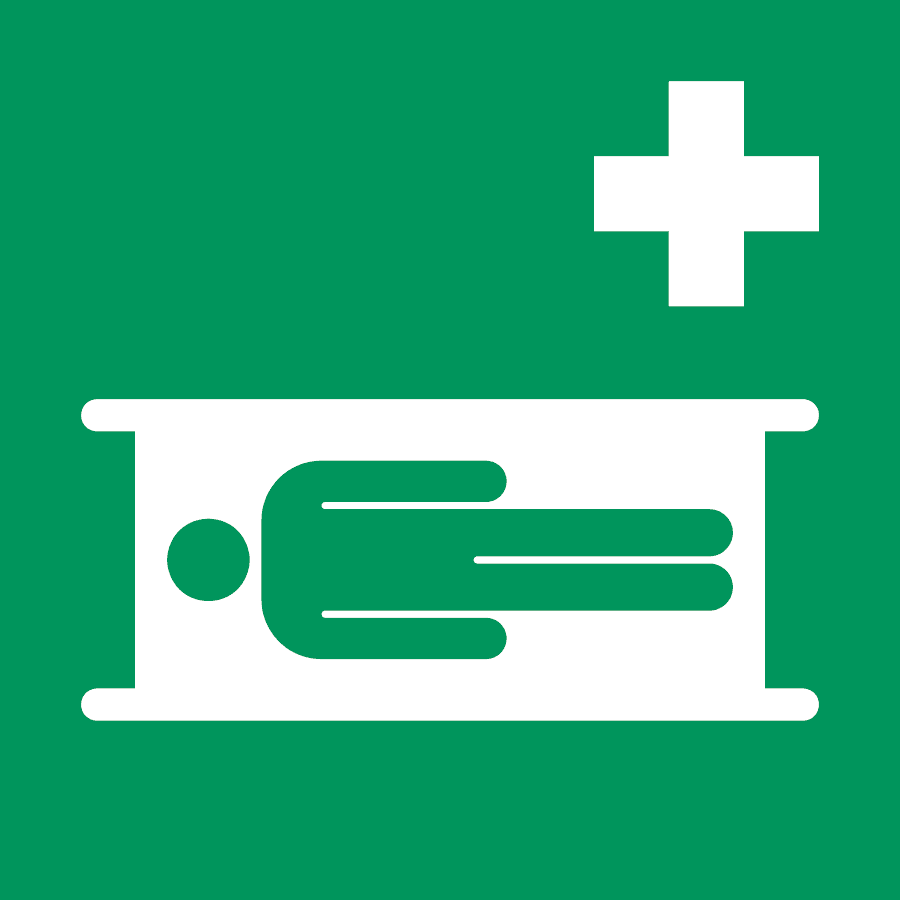 Nödskylt - Nödtelefon ISO 7010