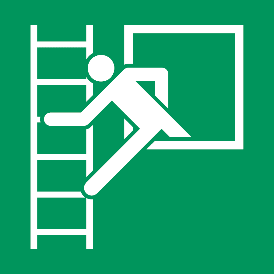 Nödskylt - Nödtelefon ISO 7010