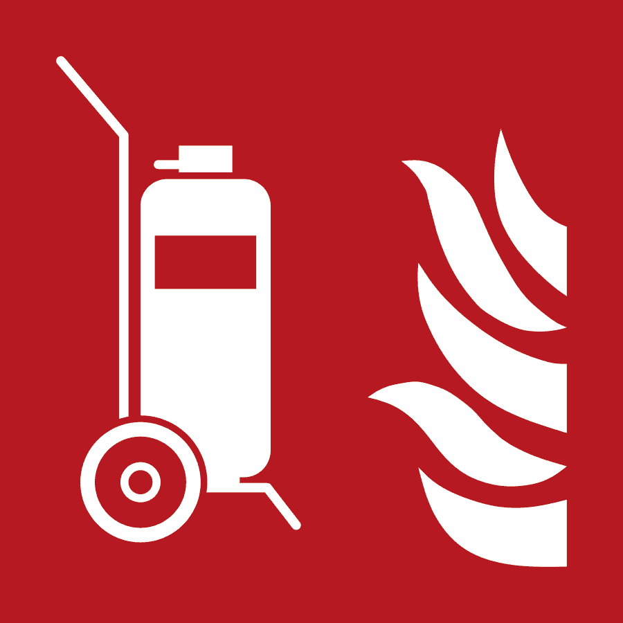 Brandskylt - Brandslang ISO 7010