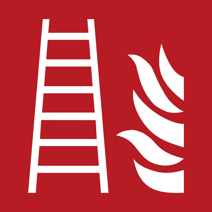Brandskylt - Brandslang ISO 7010